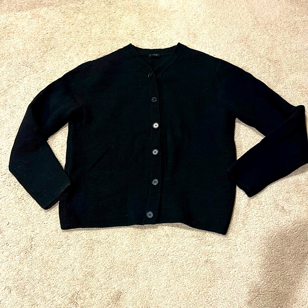 COS 100% wool men’s button-down sweater. XL.